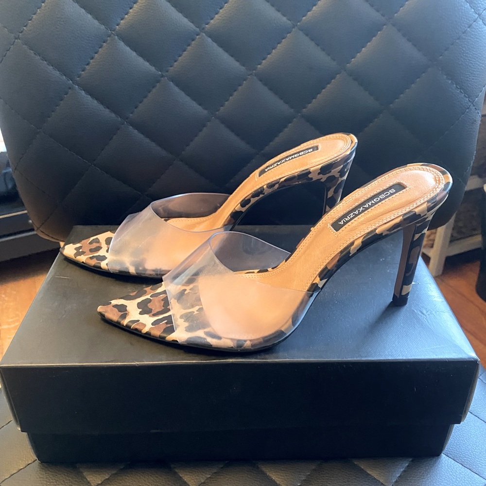 BGBGMaxAzria Cheetah Heels - Brand new
